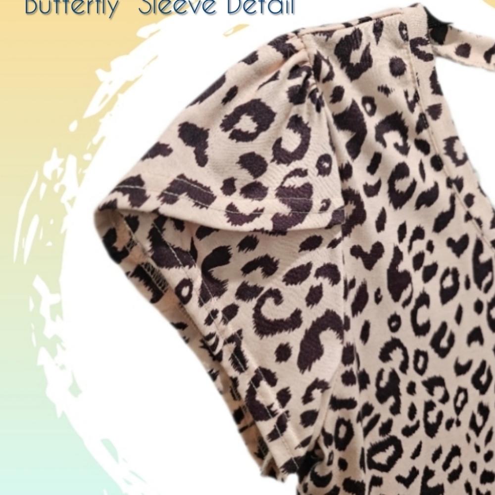 Leopard Print Blouse - Picture 3 of 7